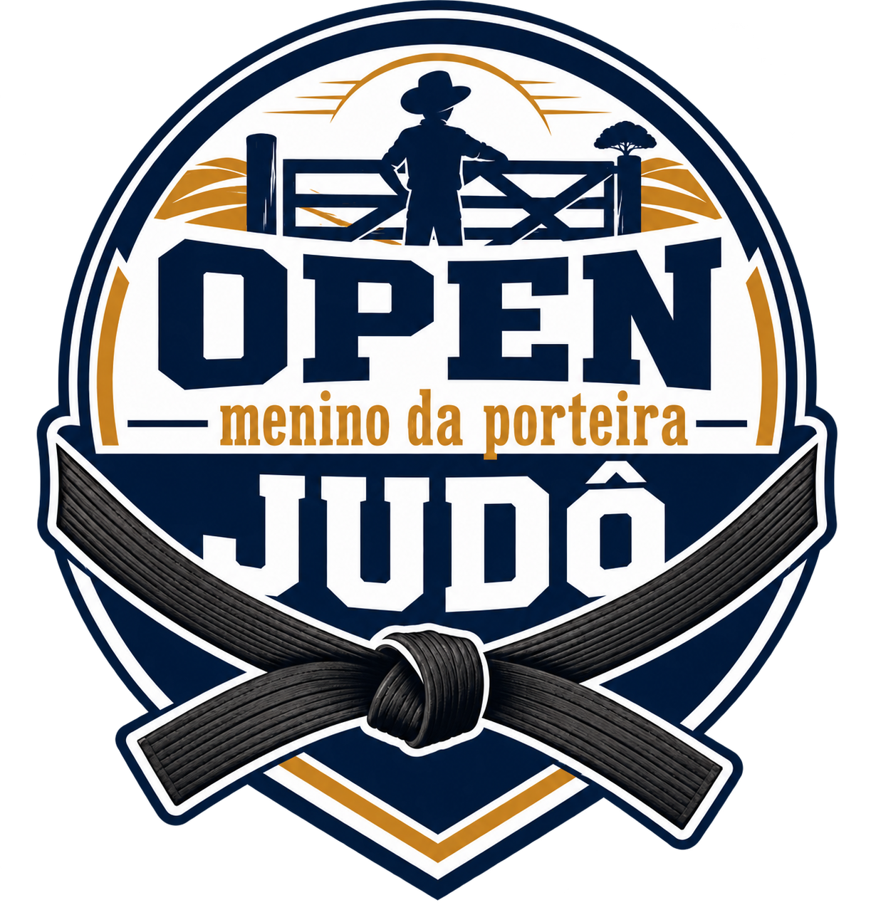 Logo oficial Open Menino da Porteira de Judô
